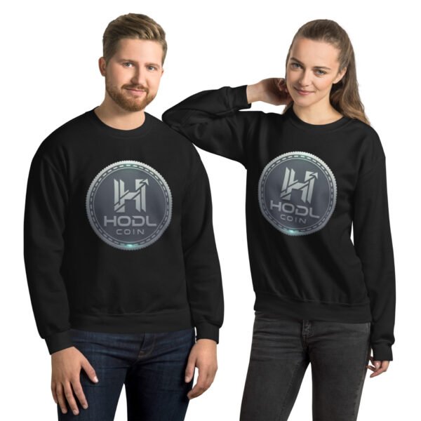 unisex-crew-neck-sweatshirt-black-front