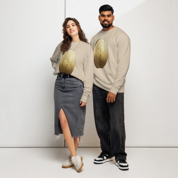 unisex-organic-sweatshirt-desert-dust-front