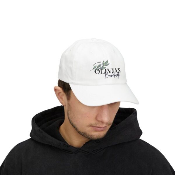 Classic Dad Cap with Olivia Print – Timeless Style, Everyday Comfort - Image 3