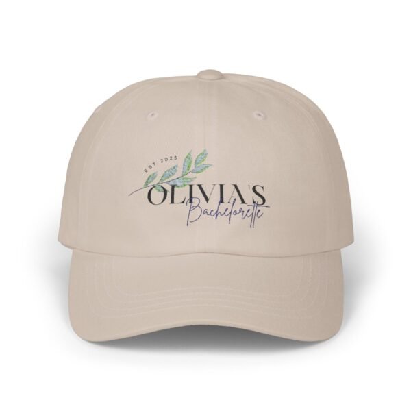 Classic Dad Cap with Olivia Print – Timeless Style, Everyday Comfort - Image 5